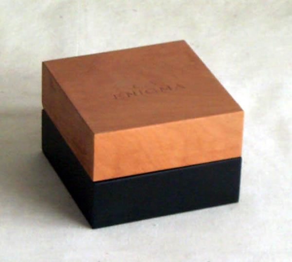 scatola in legno per orologio